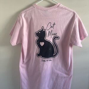 Cat mom tshirt